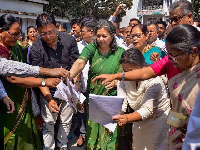 PROTEST IN ASSAM